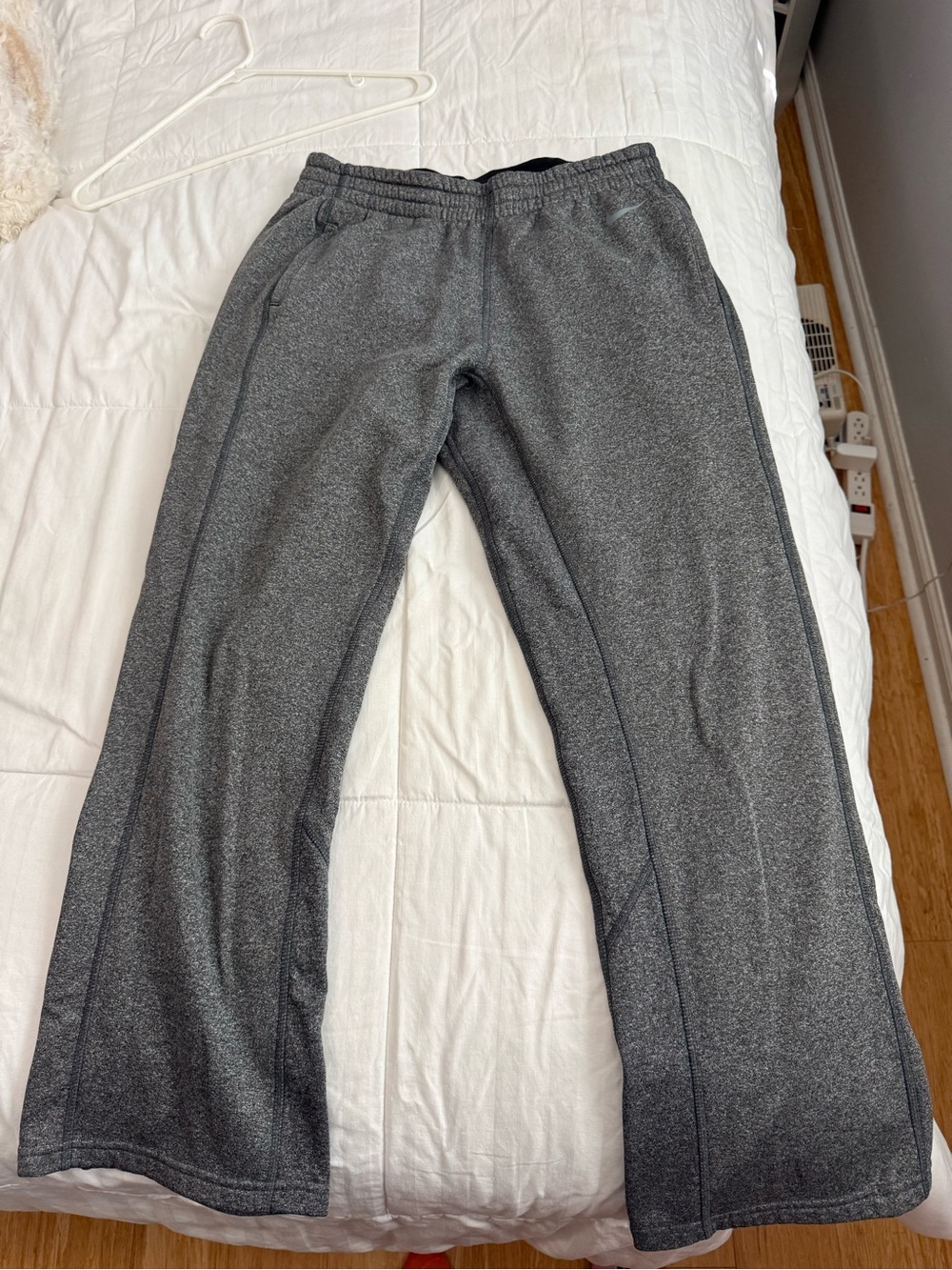 Nike Women's Dark Gray Boot-Cut Athletic Pants